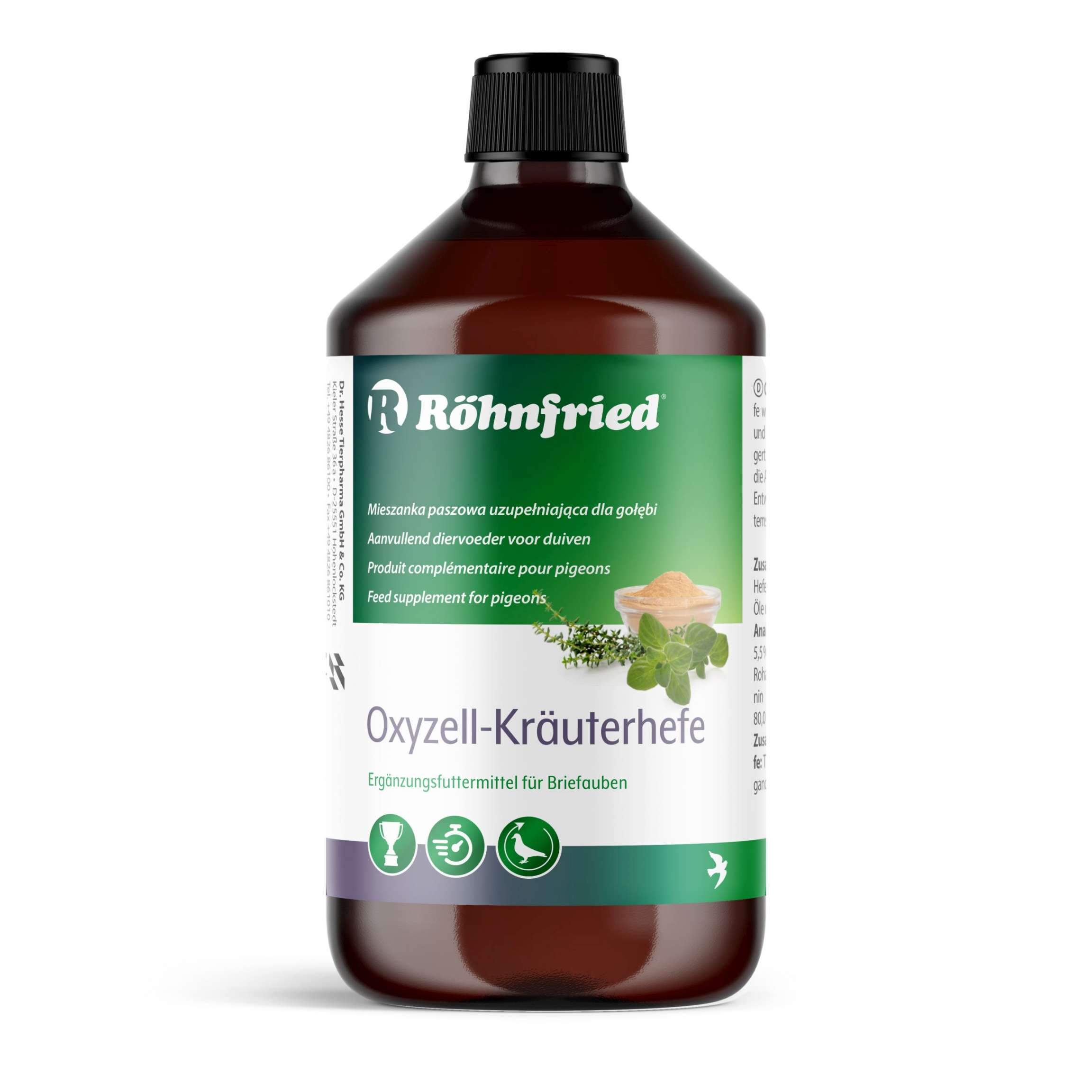 Röhnfried Oxyzell-Kräuterhefe 500 ml